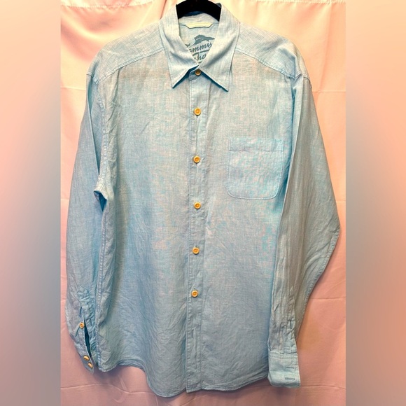 Tommy Bahama 100% Linen Long Sleeve THIS IS SOLD UNABLE TO DELETE - Picture 1 of 9